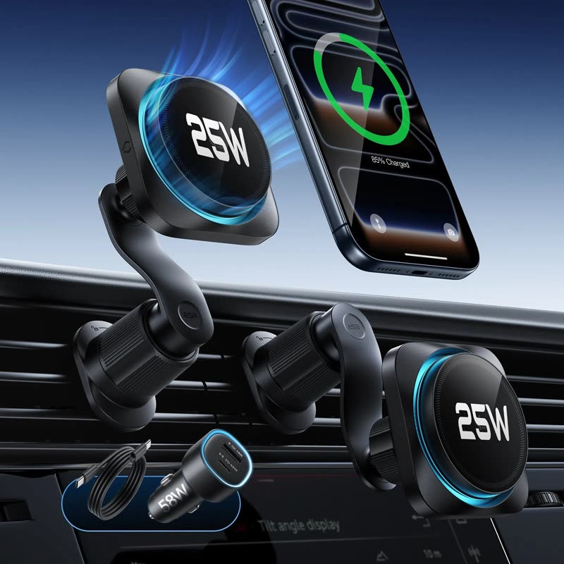 ESR OmniLock Magnetic Car Charger (25W)