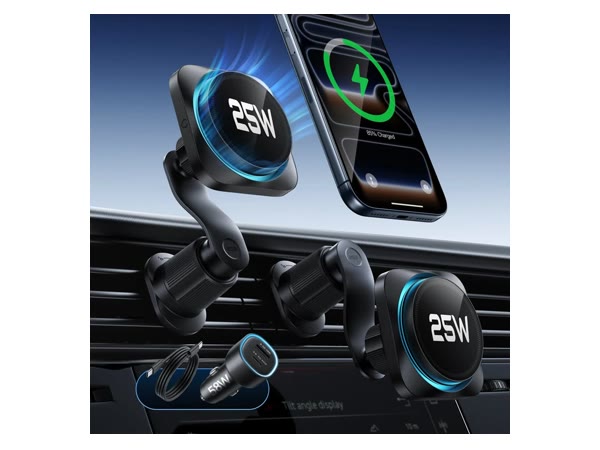 Our pick: ESR OmniLock Magnetic Car Charger (25W)