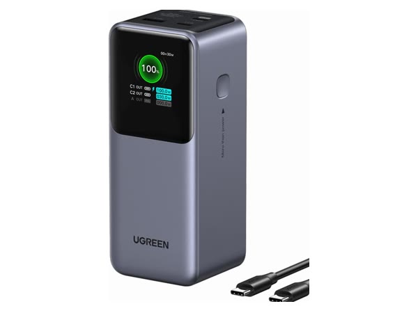 Our pick: UGREEN Nexode Power Bank 20000mAh 130W