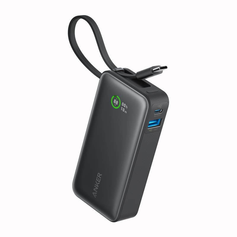 Anker Nano Power Bank 10K 30W (built-in cable)